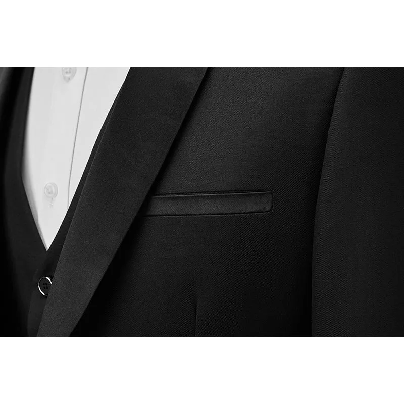 Men's Slim Fit Tuxedos for Business Party Groom Wedding Prom Dinner