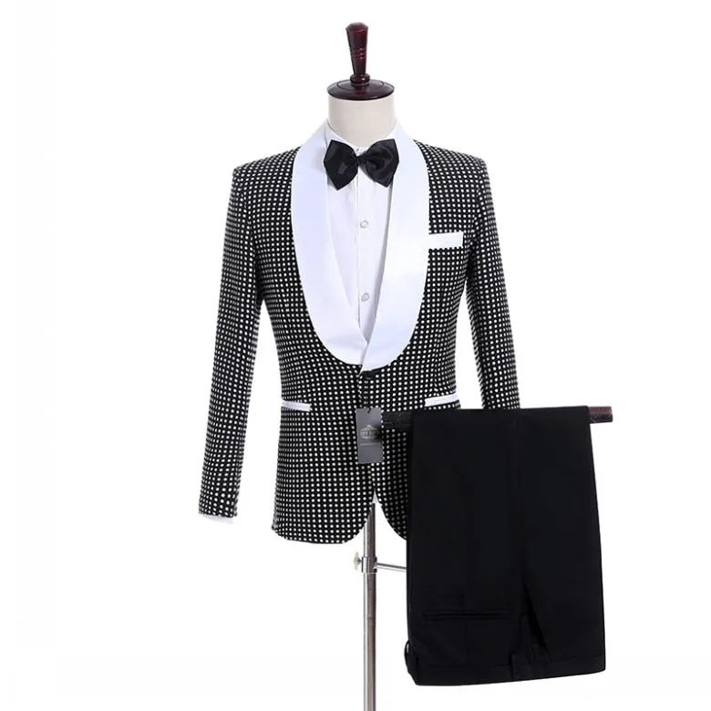 Stylish Groomsmen Tuxedos for Valentine's Day by Xituodai