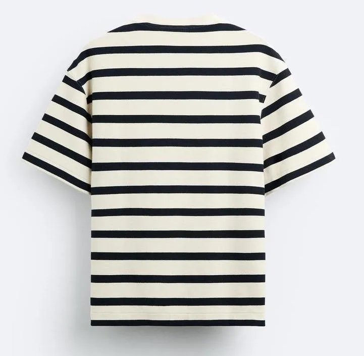 Stripes Short Sleeves T-Shirts