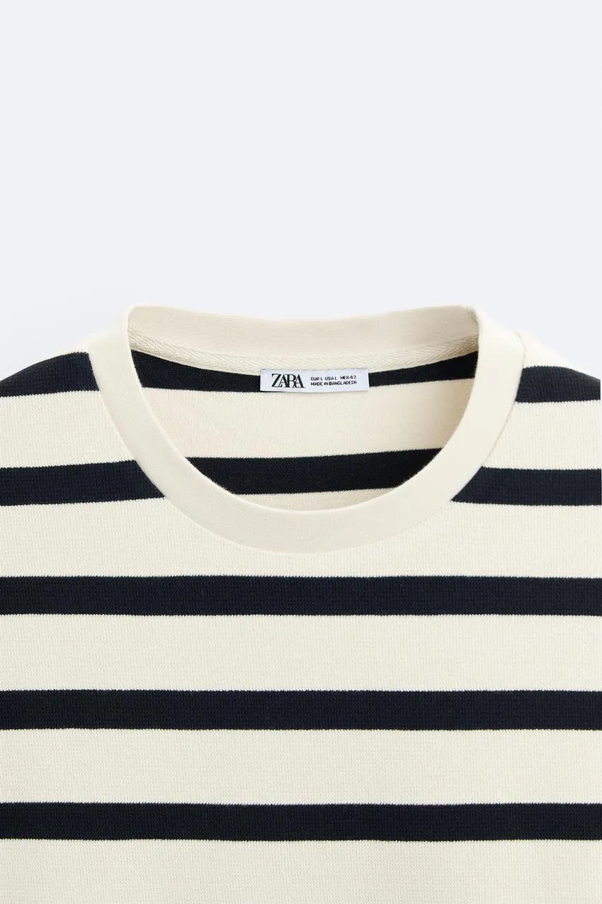 Stripes Short Sleeves T-Shirts